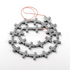 Galvanisieren herrlichen Querunmagnetische synthetischen Hämatitkornen Stränge&nbsp;G-L268-11