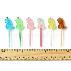 10 pz grandi pendenti in resina traslucida luminosa&nbsp;FIND-FS0002-91E