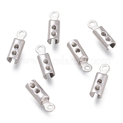 Emembouts à sertir pliables en acier inoxydable 304 résistants au ternissement&nbsp;STAS-L262-04E-P