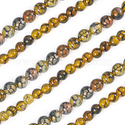 2 stränge 2 arten natürliche drachen adern achat perlen stränge&nbsp;G-TA0002-42