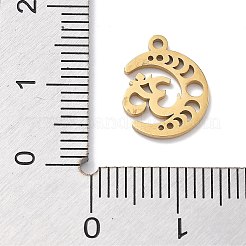 Ciondoli in acciaio inox 304&nbsp;STAS-R003-03G-02