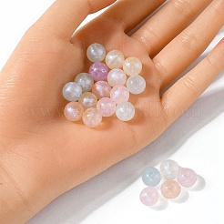 Perline acriliche con placcatura iridescente arcobaleno&nbsp;MACR-YW0002-19C