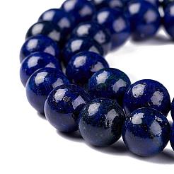 Natürliche Lapislazuli runde Perlen Stränge&nbsp;G-I181-10-4mm