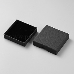 Contenitori di monili di cartone&nbsp;CON-WH0089-101