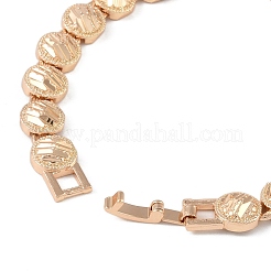 Messing-Gliederkettenarmbänder für Frauen und Männer&nbsp;BJEW-P324-01D-KCG