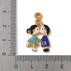 304 Edelstahl-Emaille-Anhänger&nbsp;STAS-Z153-07G-02