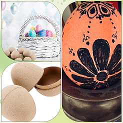 10 Stück DIY-Ostereier aus Zellstoff für Kinder&nbsp;DIY-SP0002-63A