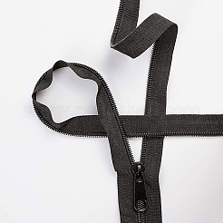 Reißverschluss mit geschlossenem Ende aus Nylon und Reißverschluss aus Zinklegierung&nbsp;DIY-BC0011-64