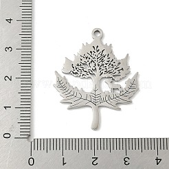 Anhänger aus Edelstahl 304&nbsp;LS-STAS-V016-15P
