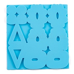 Stampi in silicone per orecchini fai da te con forme miste irregolari&nbsp;DIY-Q034-03