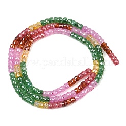 Fili di perline cubic zirconia&nbsp;ZIRC-P125-2x3mm-36