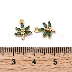 Messing & Glas Charms&nbsp;KK-F916-08G-03