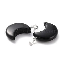 Natürlichen Obsidian Anhänger&nbsp;G-Z022-02L