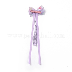 Fermaglio per capelli in alligatore a nastro lungo bowknot&nbsp;LS-PHAR-D013-03E