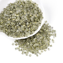 Interno trasparente colora perline di vetro&nbsp;SEED-T007-13O