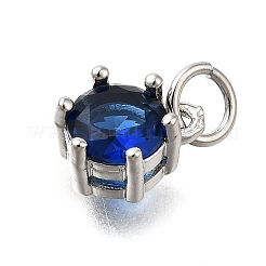 Pendenti in ottone con zirconi cubici&nbsp;KK-V002-23P-04