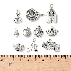 20 pz 10 stili pendenti in lega di stile tibetano&nbsp;TIBEP-FP0001-16