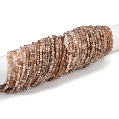 Natürliche sunstone Perlen Stränge&nbsp;G-RM2025-C30-B