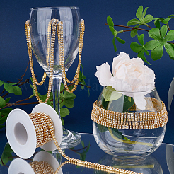 Goldene Strassketten aus Eisen&nbsp;CH-WH0009-04G-01