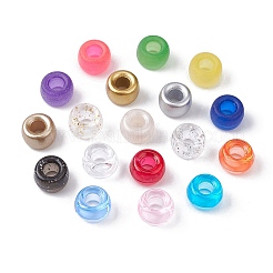 540 pz 18 colori perline di plastica&nbsp;KY-FS0001-13