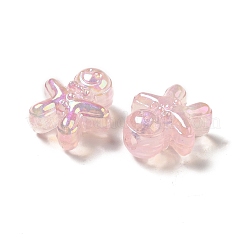 Cuentas de acrílico iridiscente arcoíris chapadas en uv&nbsp;PACR-M002-11D