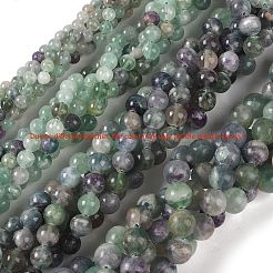 Natürlichen Fluorit Perlen Stränge&nbsp;G-P530-B04-04