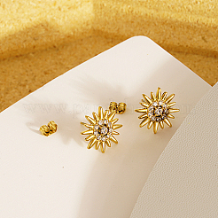 Boucles d'oreilles à tige en acier inoxydable 304 pour femmes&nbsp;VP2444-2