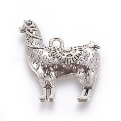 Pendenti in lega di zinco di stile tibetano&nbsp;X-PALLOY-P178-25AS