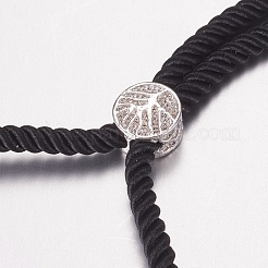 Création de bracelets à cordon torsadé en nylon&nbsp;X-MAK-F019-04P