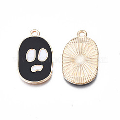 Pendentifs d'émail en alliage&nbsp;ENAM-S130-21D