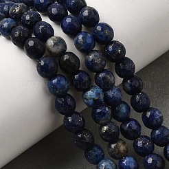 Colliers de perles de lapis-lazuli teintées naturellement&nbsp;LS-G-G059-6mm