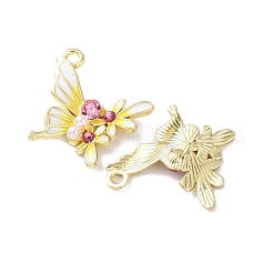 Pendentifs d'émail en alliage&nbsp;ENAM-K076-27G