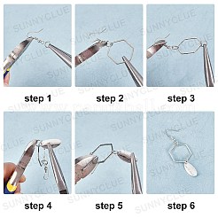 DIY Ohrringe machen Kits&nbsp;DIY-SC0016-97