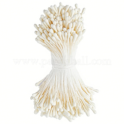 1 paquet de cœur de fleur artificielle en gypse&nbsp;DIY-GF0014-33B