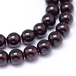 Mosambik importiert natürliche Granat-Perlenstränge der Güteklasse AA&nbsp;G-E300-AA-6mm