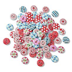 Boutons en bois&nbsp;DIY-CJC0006-08