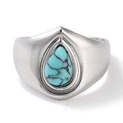 Anello in acciaio inossidabile 304&nbsp;RJEW-B059-11P