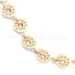 Bracciali a maglie in acciaio inossidabile 304 con placcatura sotto vuoto pvd&nbsp;BJEW-O185-03G