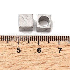 Perles européennes en acier inoxydable 304&nbsp;STAS-D382-02Y-P
