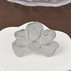 Anelli aperti con polsino in acciaio inossidabile 304 per donna&nbsp;RJEW-F195-03P