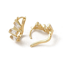 Orecchini a cerchio in ottone&nbsp;EJEW-L271-13KCG-03