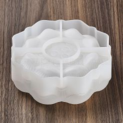 Moules en silicone pour décoration d'exposition de lotus&nbsp;LS-DIY-L048-15