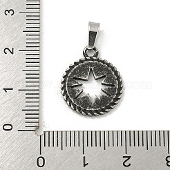 Ciondoli in acciaio inox 304&nbsp;STAS-F307-18AS