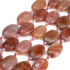Cuentas crepitar ágata fuego natural hebras&nbsp;GG-CBAE0EB-03D