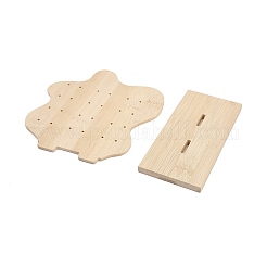 Ohrring-Organizer aus Holz&nbsp;LS-ODIS-H006-03