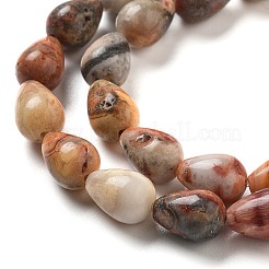 Fili di perline agata pazzesco naturale&nbsp;G-B106-A14-02