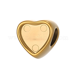 304 Edelstahlperlen&nbsp;STAS-OY017-84G