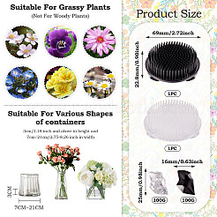 Kunststoff-Blumennadelfrösche&nbsp;DIY-MB0002-03