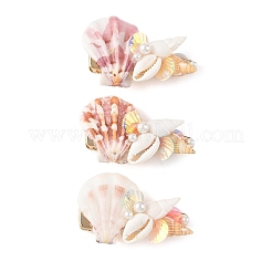 Haarspangen aus Naturmuscheln&nbsp;PHAR-TA000005