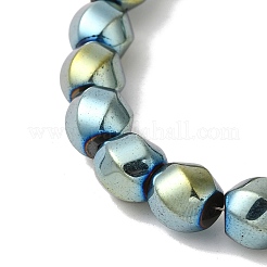 Fili di perline di ematite magnetica sintetica elettrolitica&nbsp;G-I364-J01-07